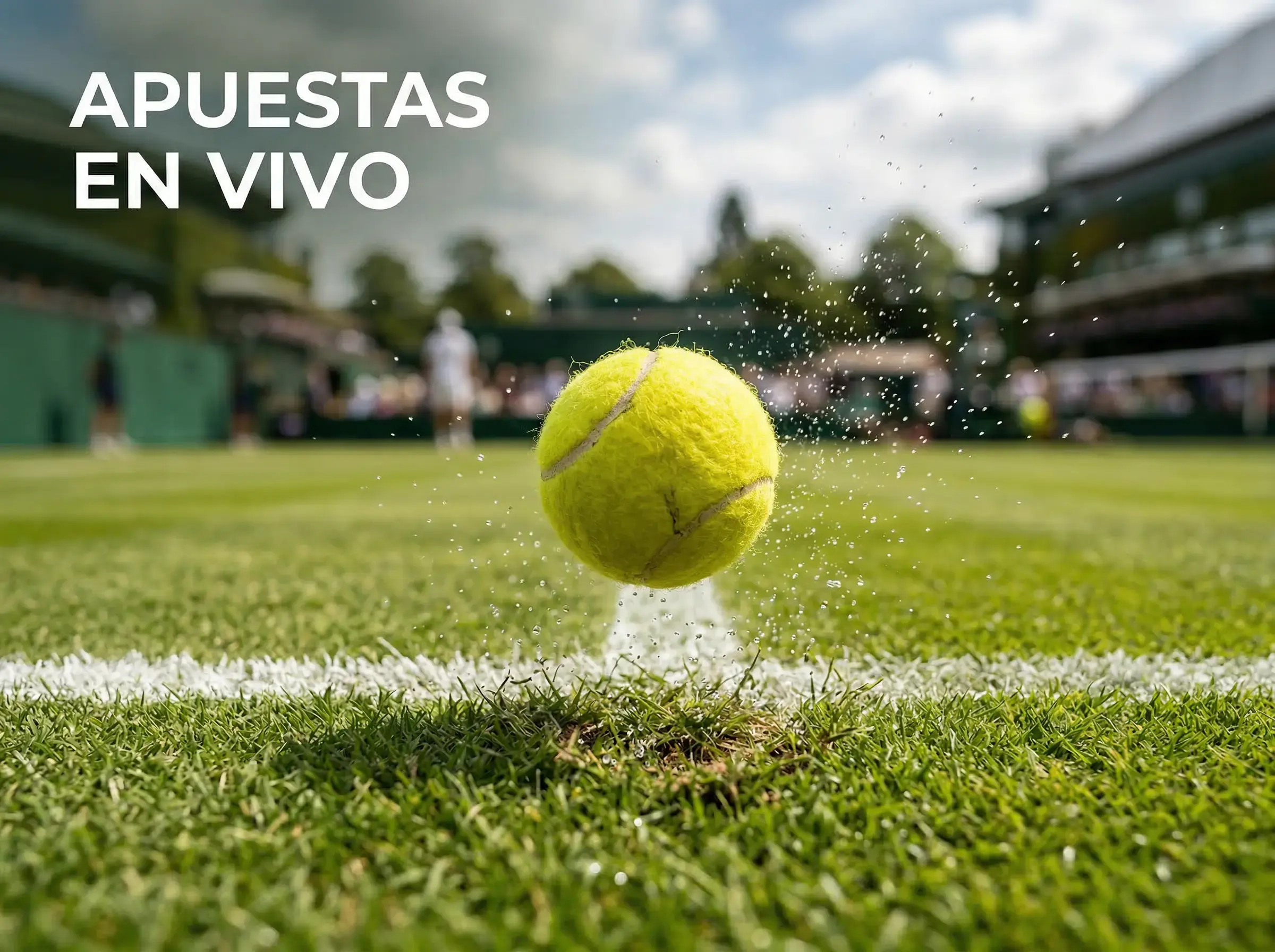 Apuestas en vivo en Wimbledon: estrategia in-play en tenis sobre hierba